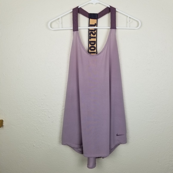 Nike Tops - Nike| Purple "elevate" racerback dri-fit tank